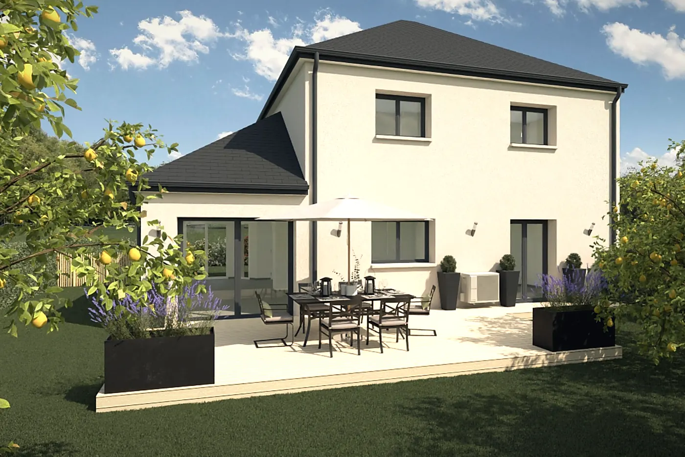 Sinaï — rendu 3 sur 3, maison à étage de 125 m²
