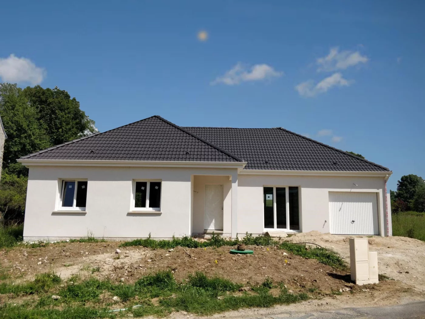 Maison de plain-pied, 4 chambres