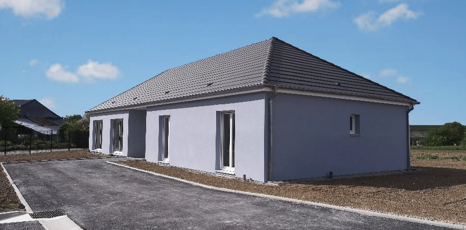Maison de plain-pied de 142,71 m², 4 chambres