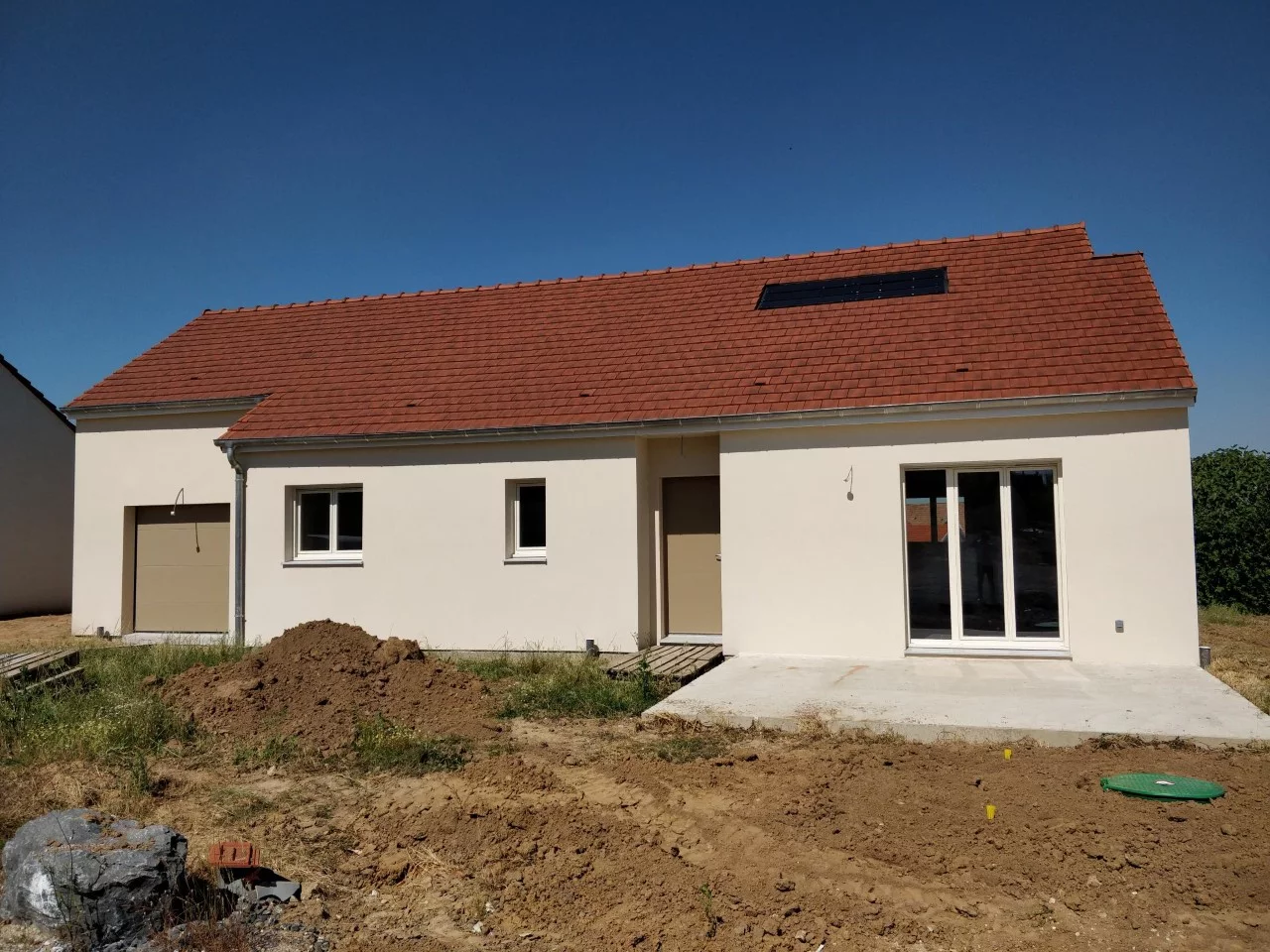 Maison de plain-pied, 3 chambres