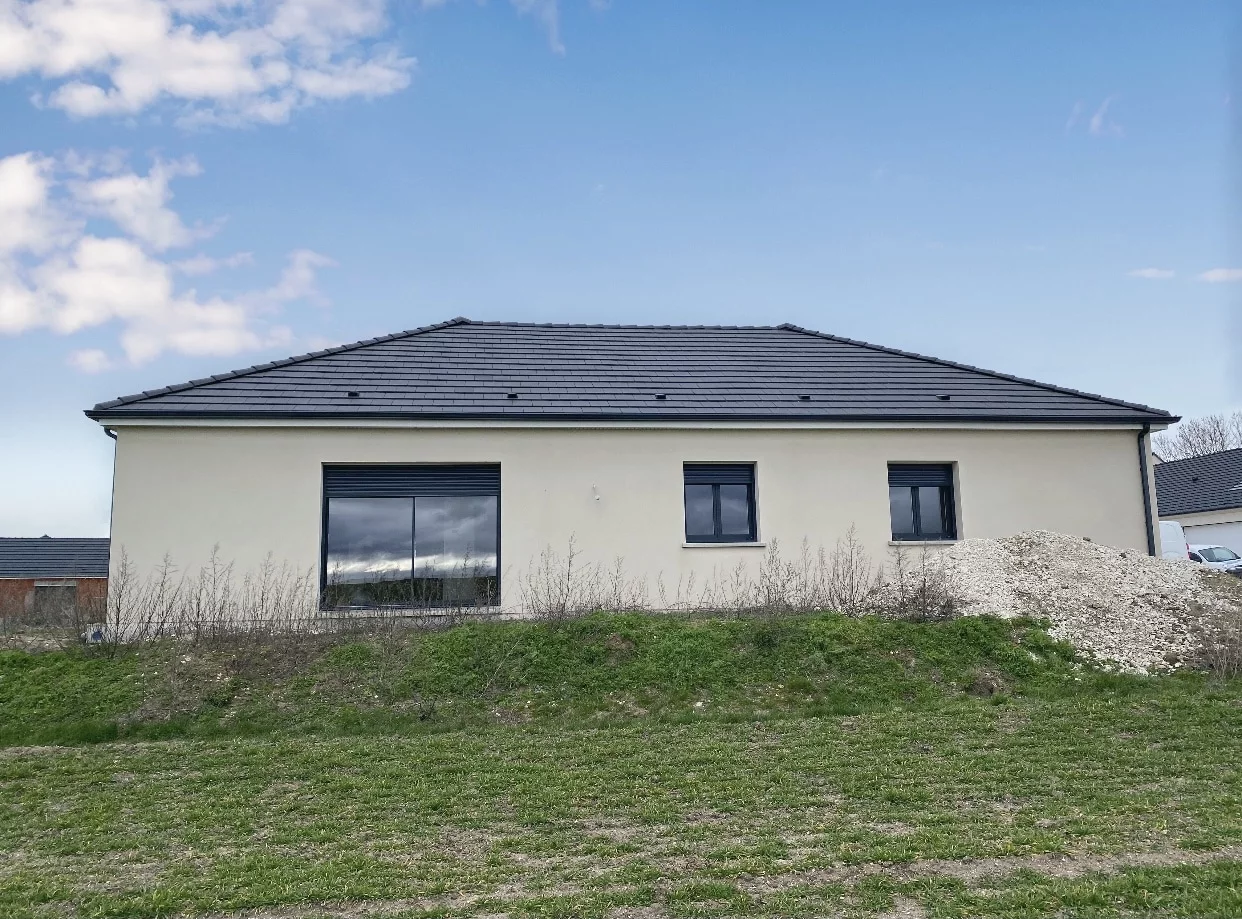 Maison de plain-pied de 122 m², 4 chambres