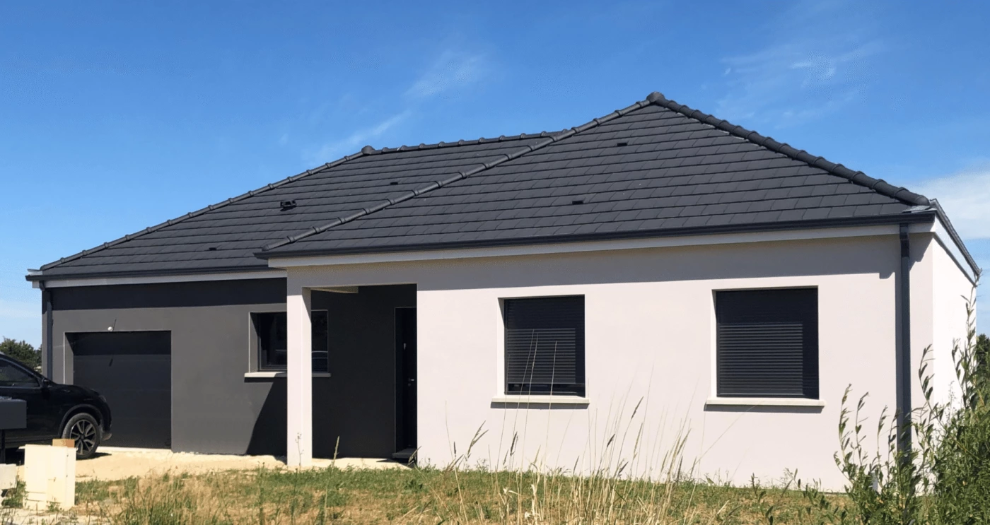 Maison de plain-pied, 3 chambres à Cormontreuil