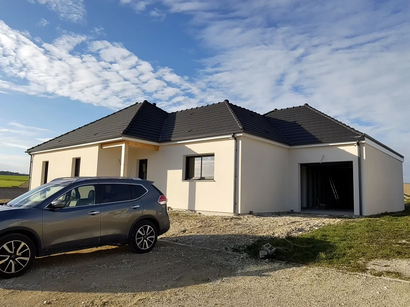 Maison de plain-pied de 120 m², 4 chambres