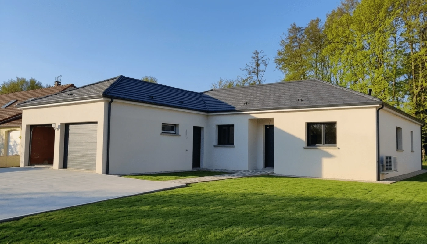 Maison neuve à Chaintrix-Bierges : et pour la première fois, quelqu’un a poussé une porte