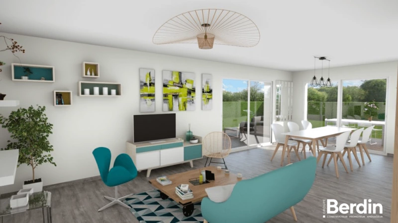 Meije — rendu 1 sur 3, maison à étage de 111 m²