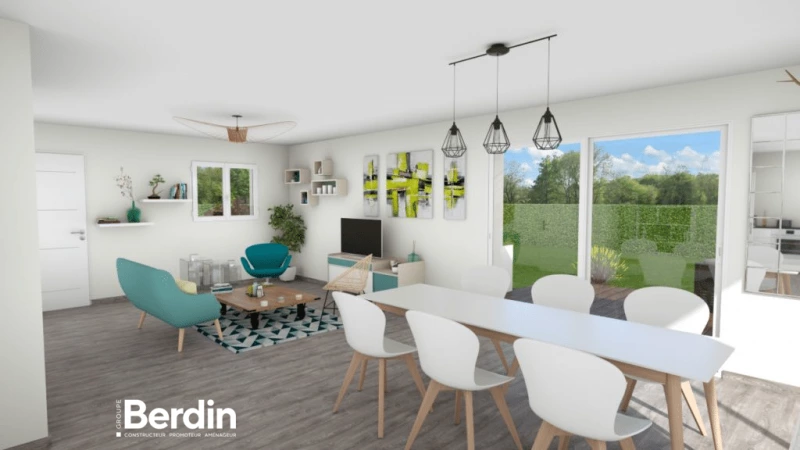 Meije — rendu 3 sur 3, maison à étage de 111 m²