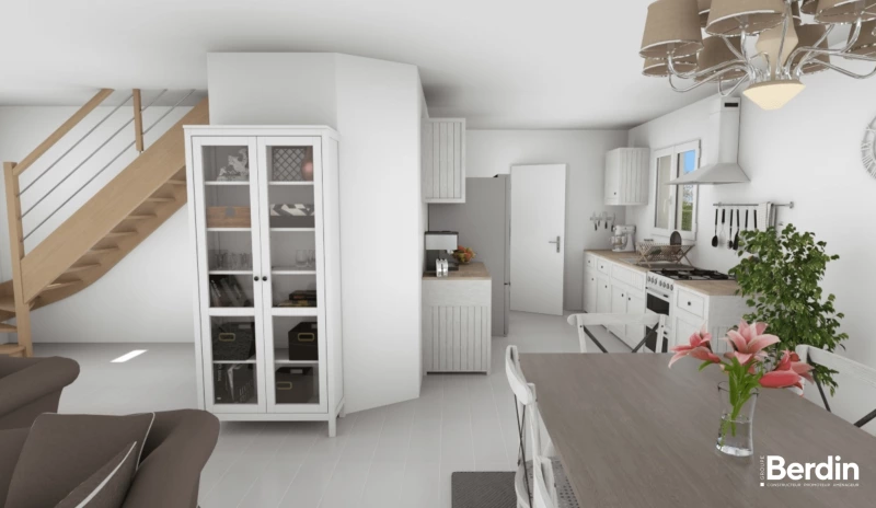 Choqa — rendu 1 sur 5, maison à étage de 93 m²