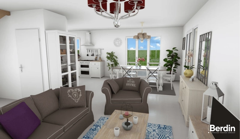 Choqa — rendu 2 sur 5, maison à étage de 93 m²