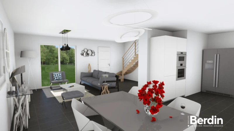 Denali — rendu 3 sur 4, maison à étage de 121 m²
