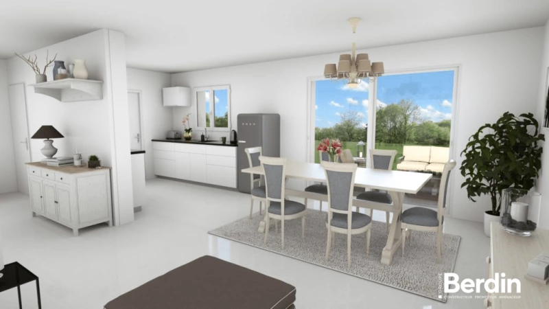 Silki — rendu 2 sur 4, maison à combles aménagés de 128 m²