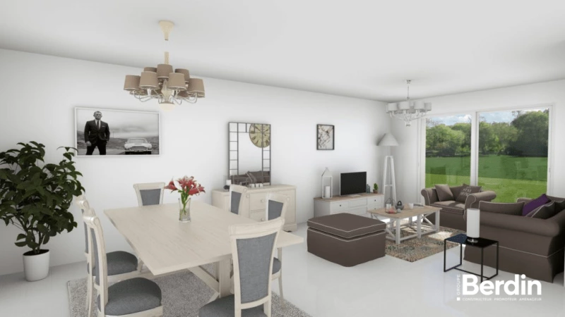 Silki — rendu 4 sur 4, maison à combles aménagés de 128 m²