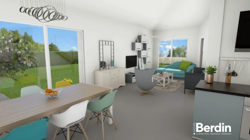 Tournette — rendu 4 sur 4, maison à étage de 114 m²