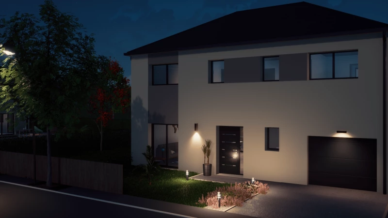 Mirantin — rendu 5 sur 6, maison à étage de 133 m²