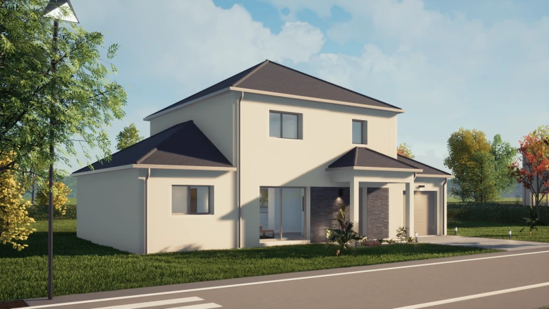 Charmette — rendu 1 sur 5, maison à étage de 147 m²