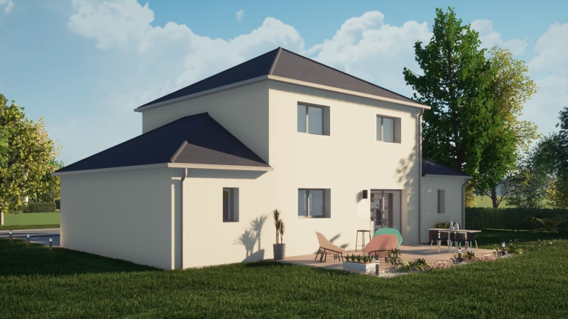 Charmette — rendu 2 sur 5, maison à étage de 147 m²