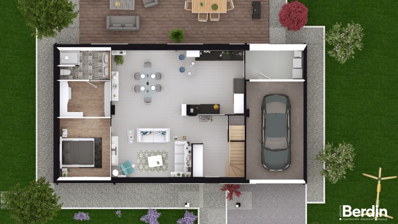 Charmette — rendu 3 sur 5, maison à étage de 147 m²