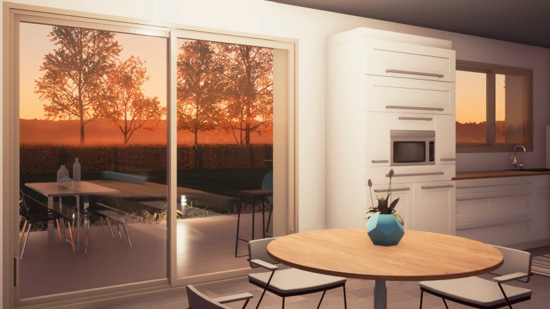Charmette — rendu 4 sur 5, maison à étage de 147 m²