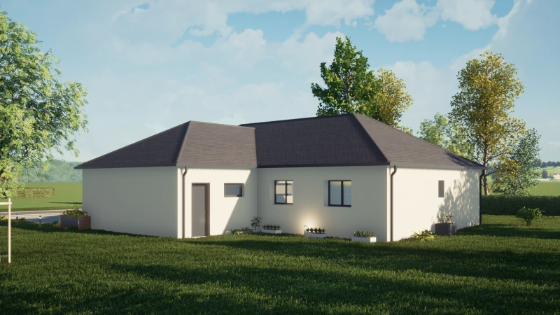 Lorentides — rendu 2 sur 7, maison de plain-pied de 115 m²