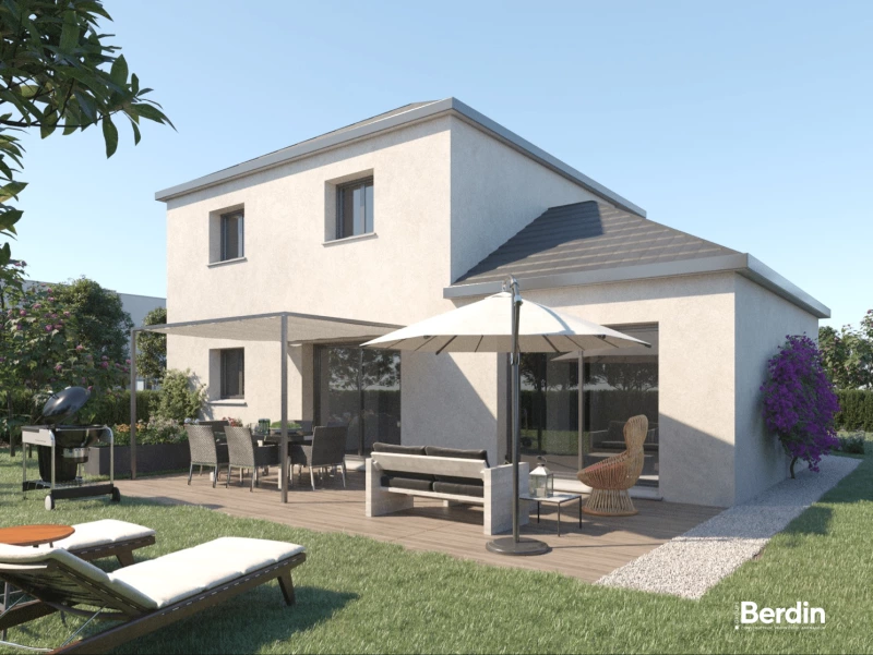 Pierra — rendu 1 sur 2, maison à étage de 126 m²