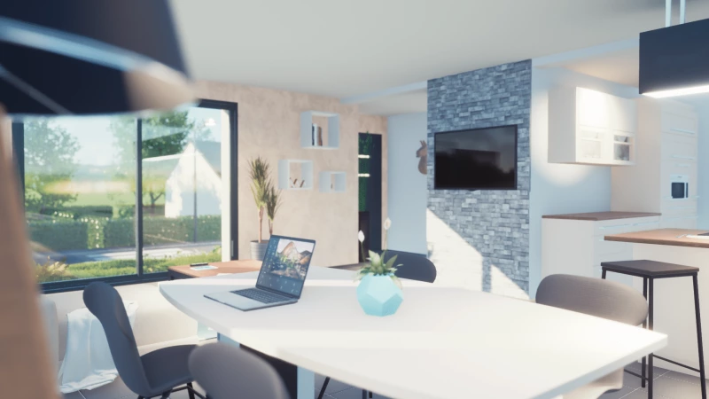 Morvan — rendu 3 sur 5, maison à étage de 138 m²