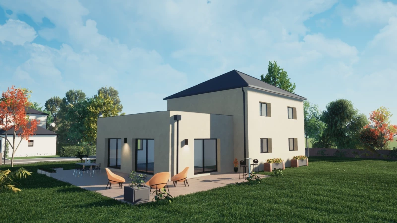 Atlas — rendu 1 sur 5, maison à étage de 195 m²