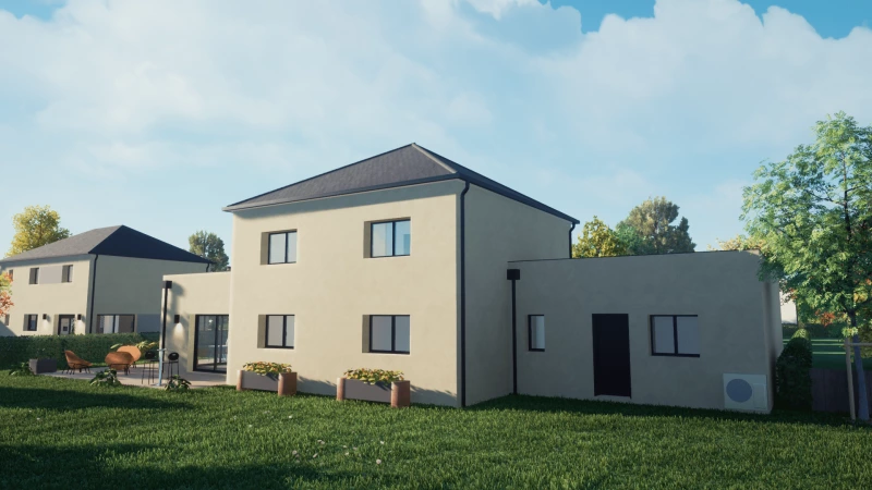 Atlas — rendu 3 sur 5, maison à étage de 195 m²