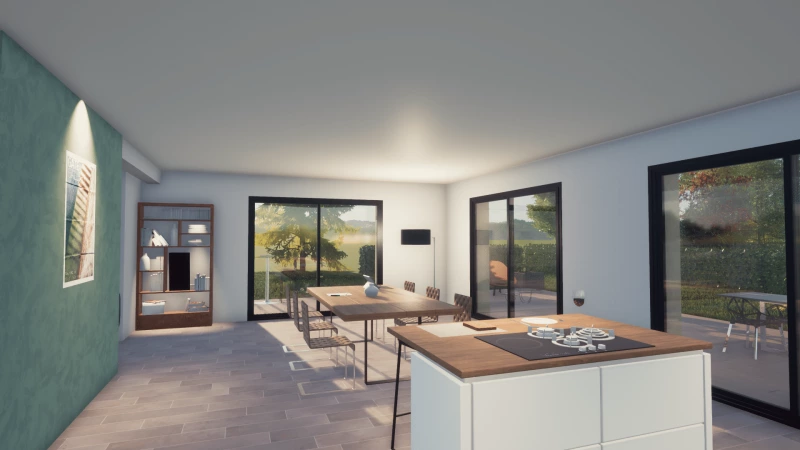 Atlas — rendu 4 sur 5, maison à étage de 195 m²