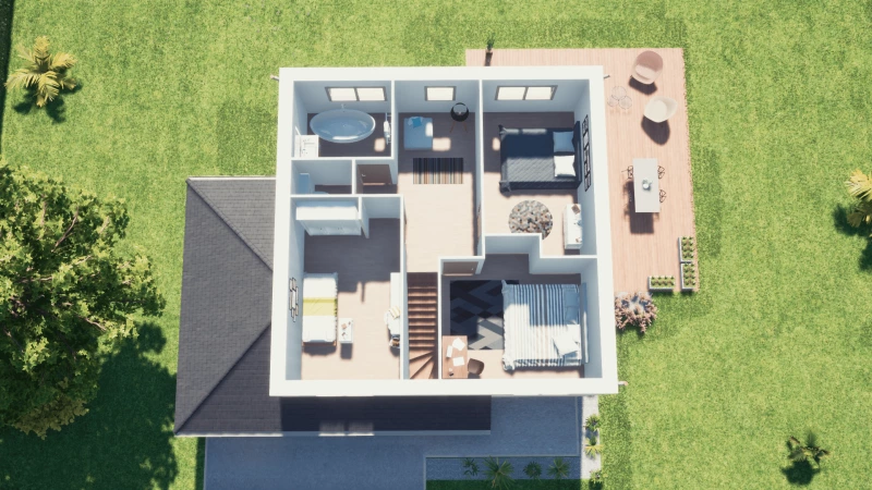 Meije Premium — rendu 3 sur 8, maison à étage de 123 m²