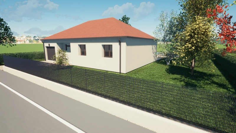 Fuji — rendu 1 sur 3, maison de plain-pied de 92 m²