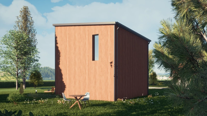Lhotse 1.0 — rendu 2 sur 3, maison à étage de 65 m²
