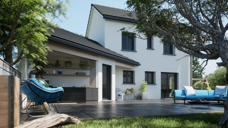 Outray — rendu 1 sur 5, maison à étage de 76 m²