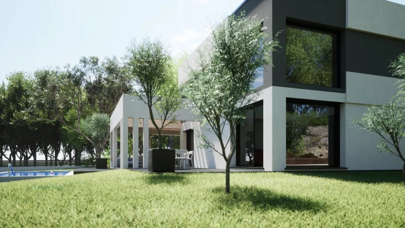 Arcalod — rendu 2 sur 6, maison à étage de 178 m²