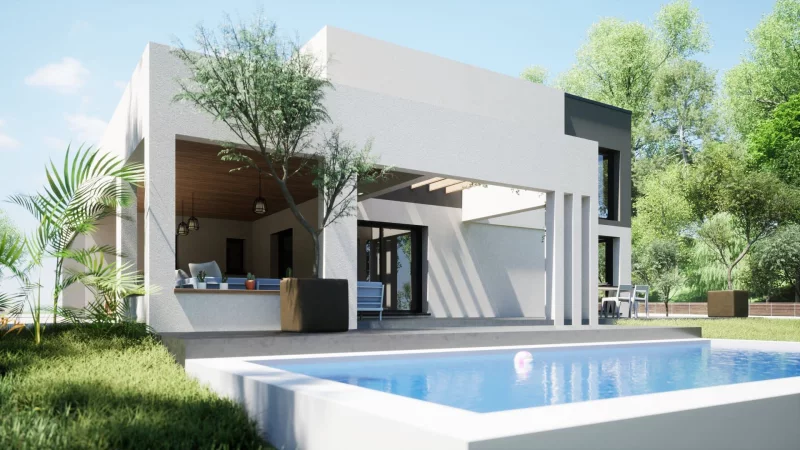 Arcalod — rendu 3 sur 6, maison à étage de 178 m²