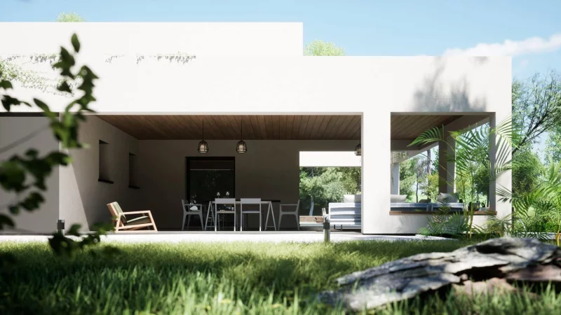 Arcalod — rendu 4 sur 6, maison à étage de 178 m²