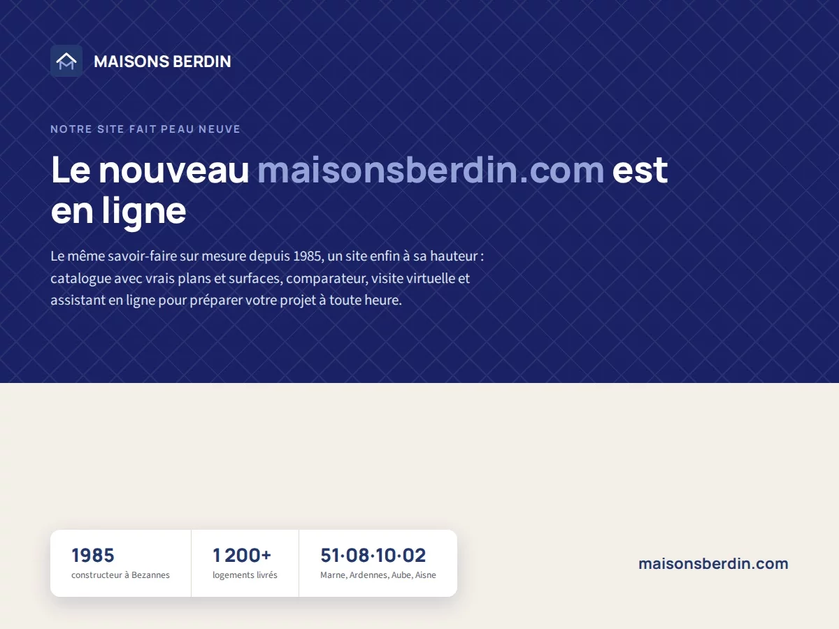 Notre site fait peau neuve