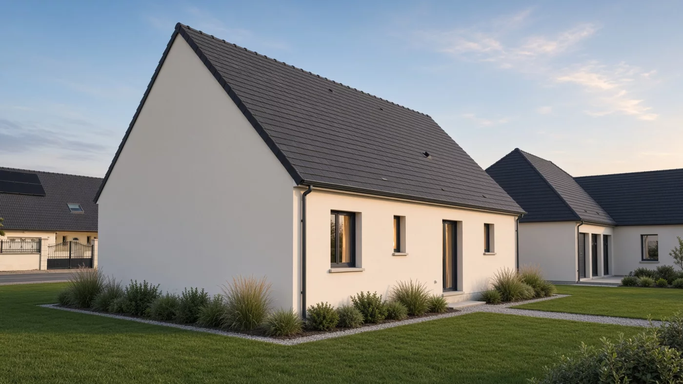 Maison de plain-pied de 89 m², 3 chambres à PONTAVERT, photo 1 sur 7