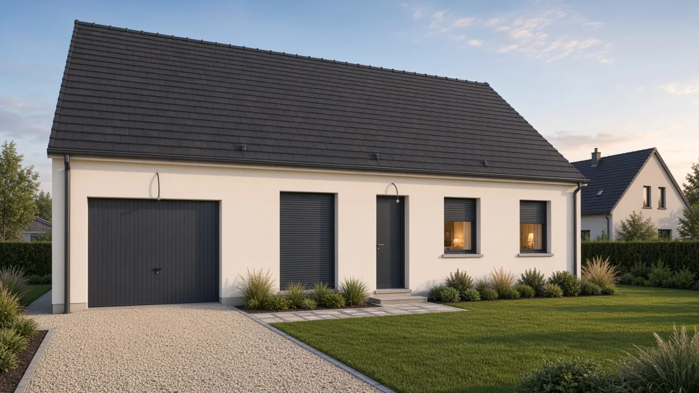 Maison de plain-pied de 89 m², 3 chambres à PONTAVERT