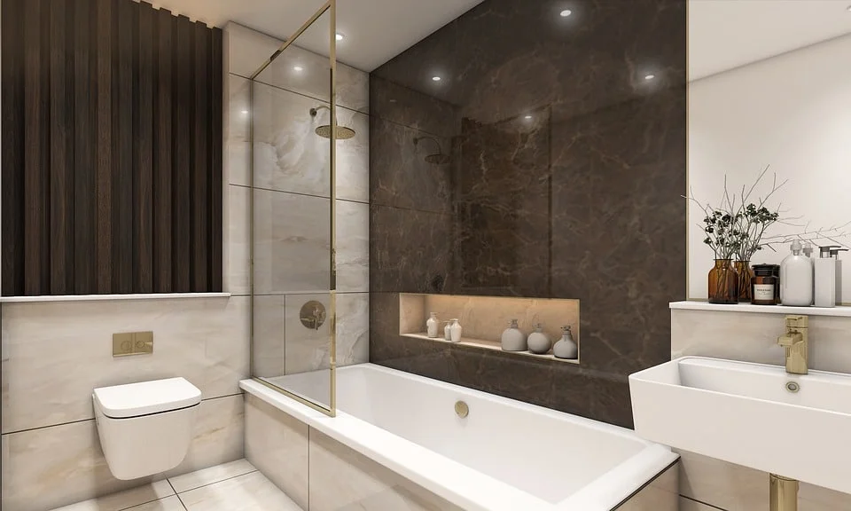 salle de bains neuve