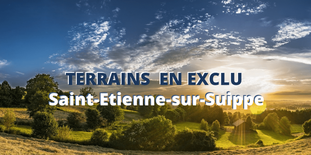 Terrains Saint Etienne sur Suippe