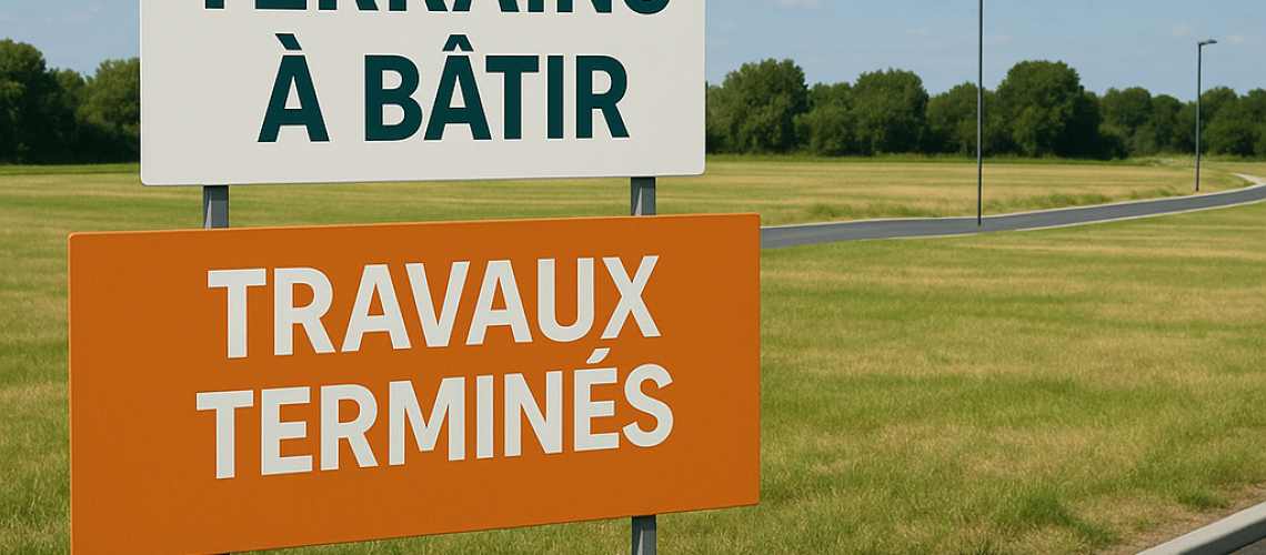 Lotissement terminé